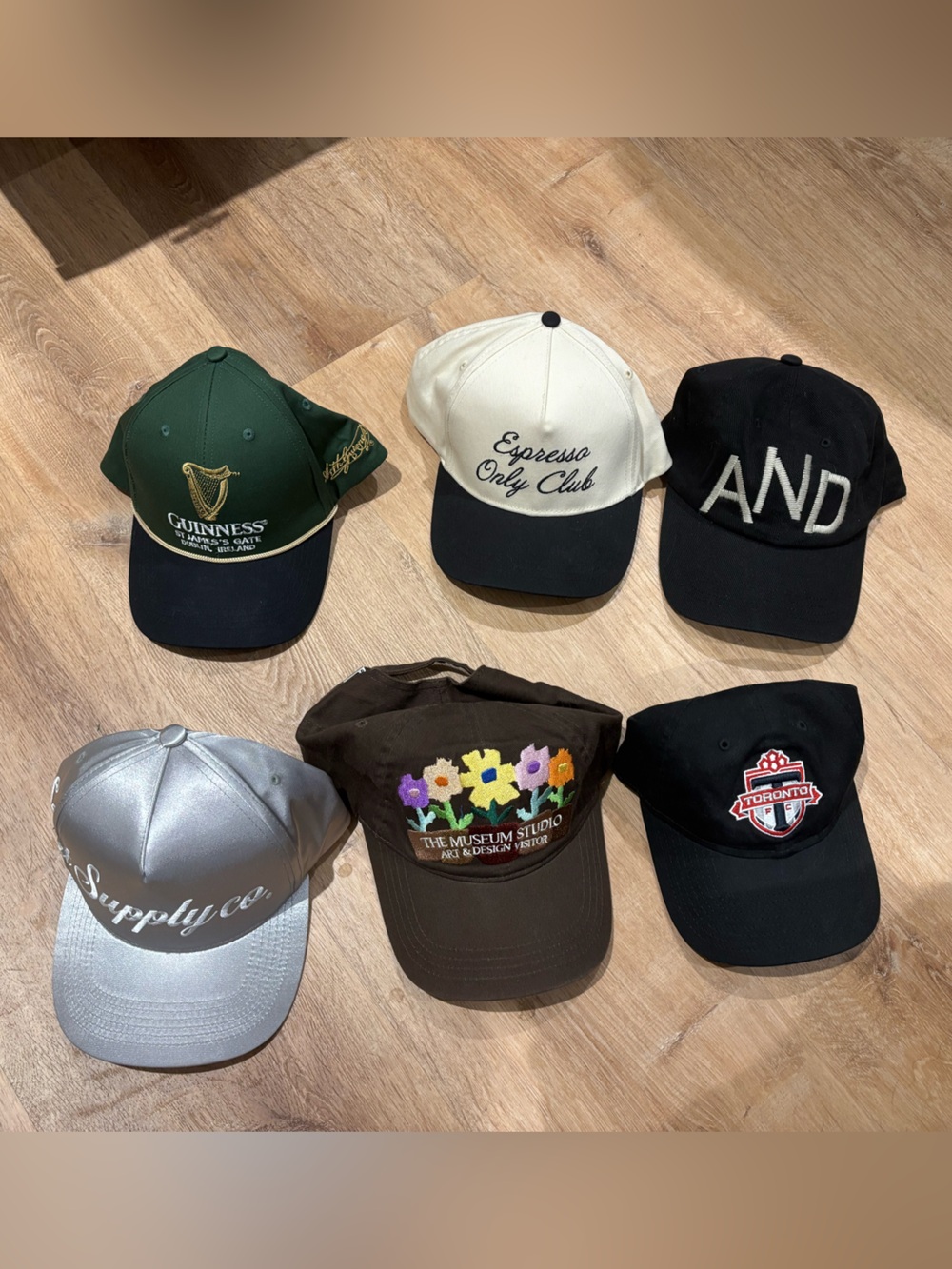 6 Pack Baseball Snapback Strapback Caps Hats